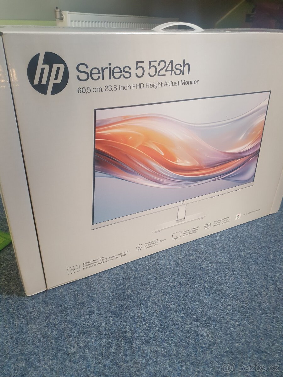 Nový HP Monitor 524sh FHD 100Hz
