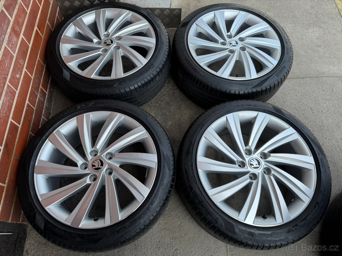 Alu 18" 5x112 Perseus letní pneu 65%, O4, TOP