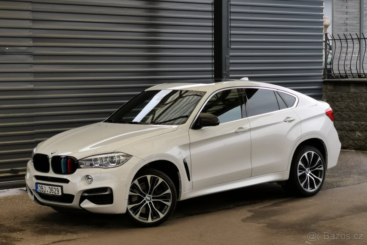 BMW X6 280 kW, 5.0D, PERFORMANCE, PLNÁ VÝBAVA