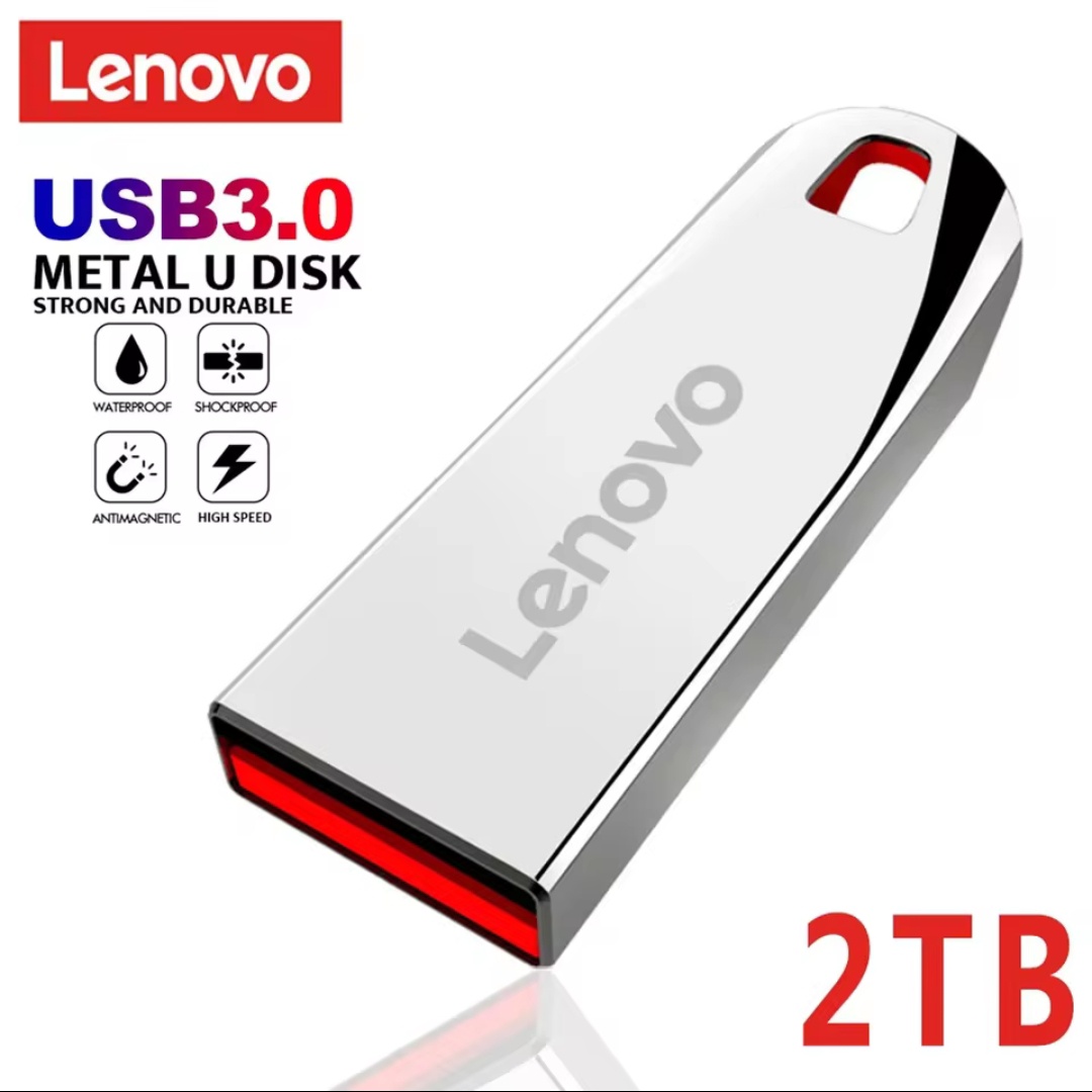 Flash disk Lenovo 2TB (2048GB), USB-A 3.0, klíčenka, NOVÝ