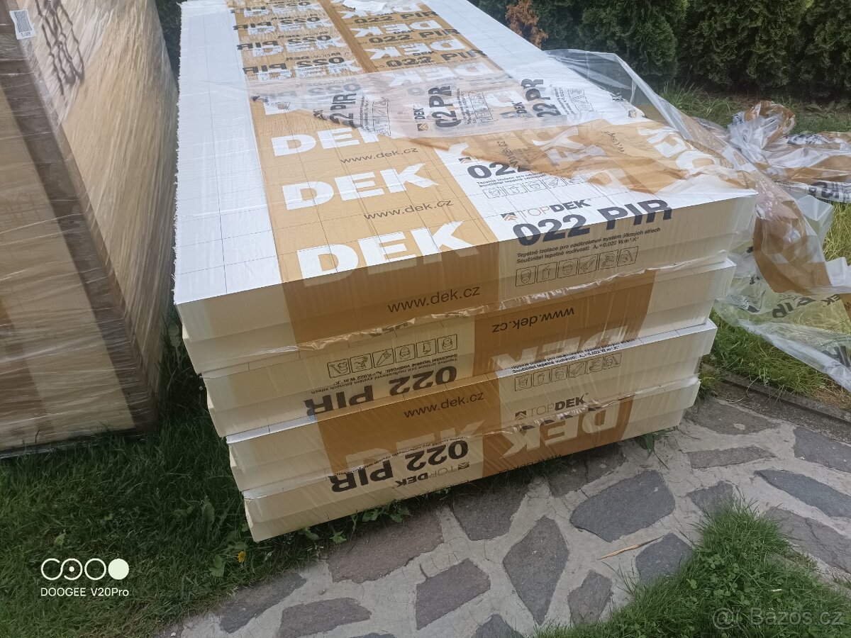 Tepelná izolace TOPDEK 022 PIR FD 180