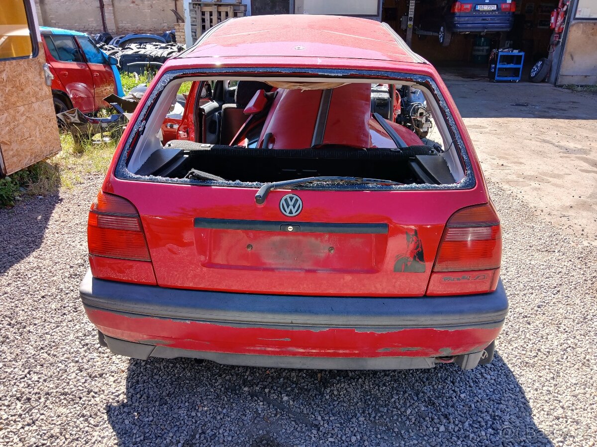 VW Golf 3 1.4 ABD díly na veterána