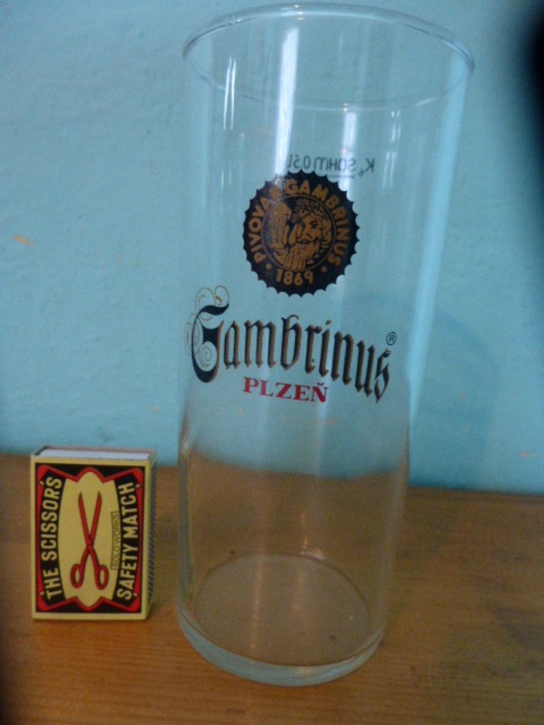 SKLENICE - GAMBRINUS č.16