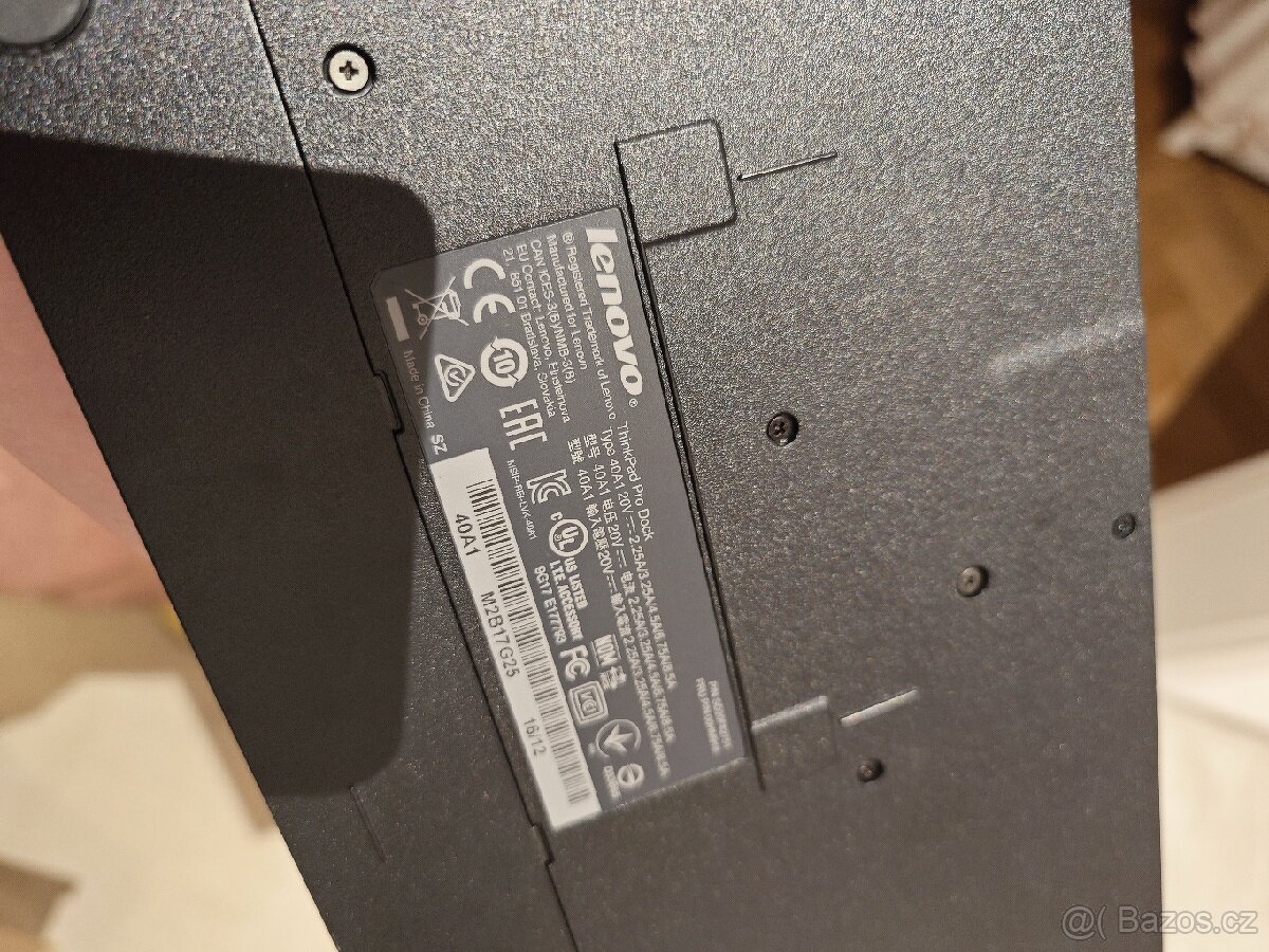 Lenovo thinkpad pro dock 40A1