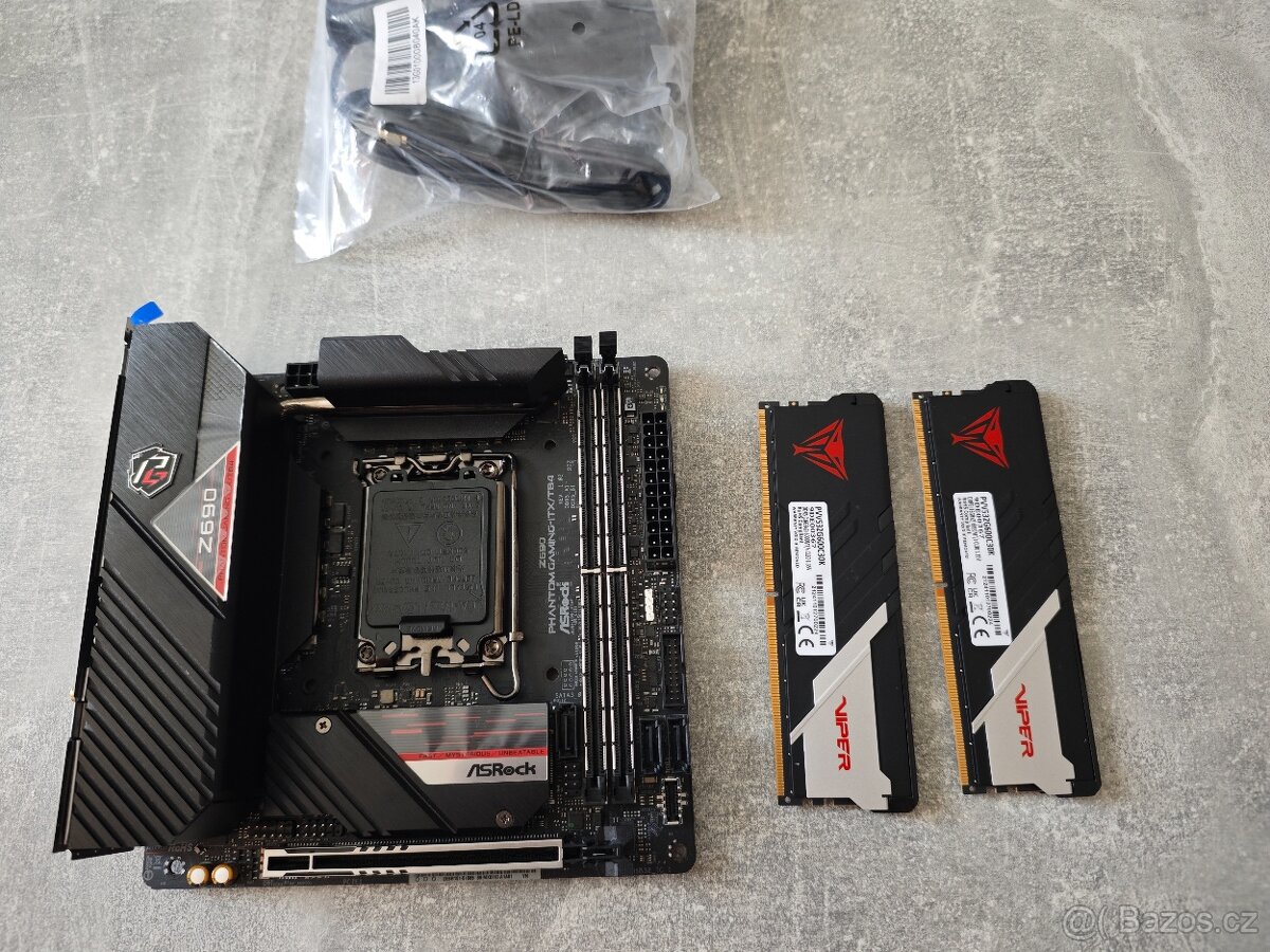 Mini ITX deska+ram DDR5