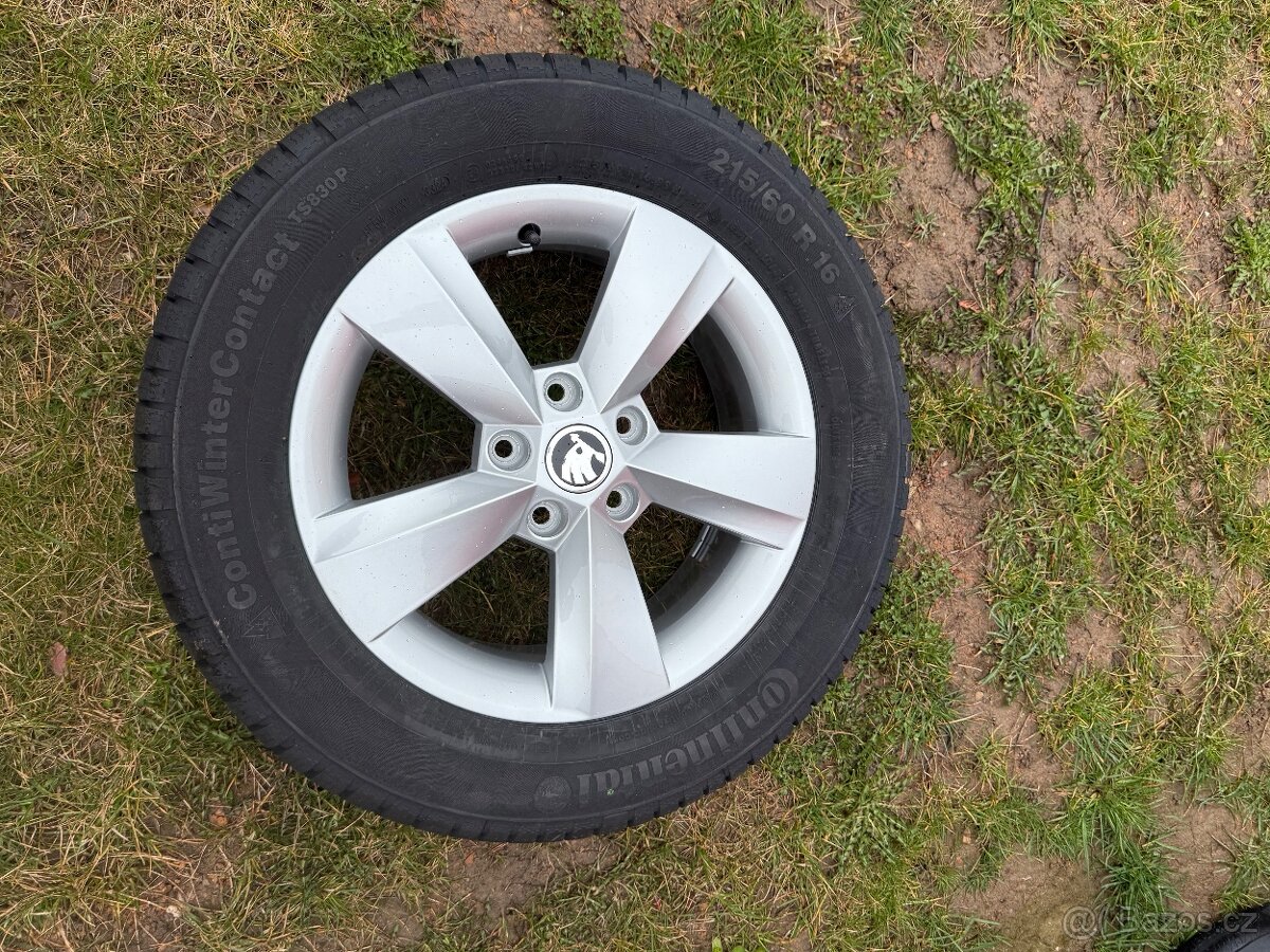 Novy disk kolo skoda Karoq 57A 601 025 A nova pneu r16.