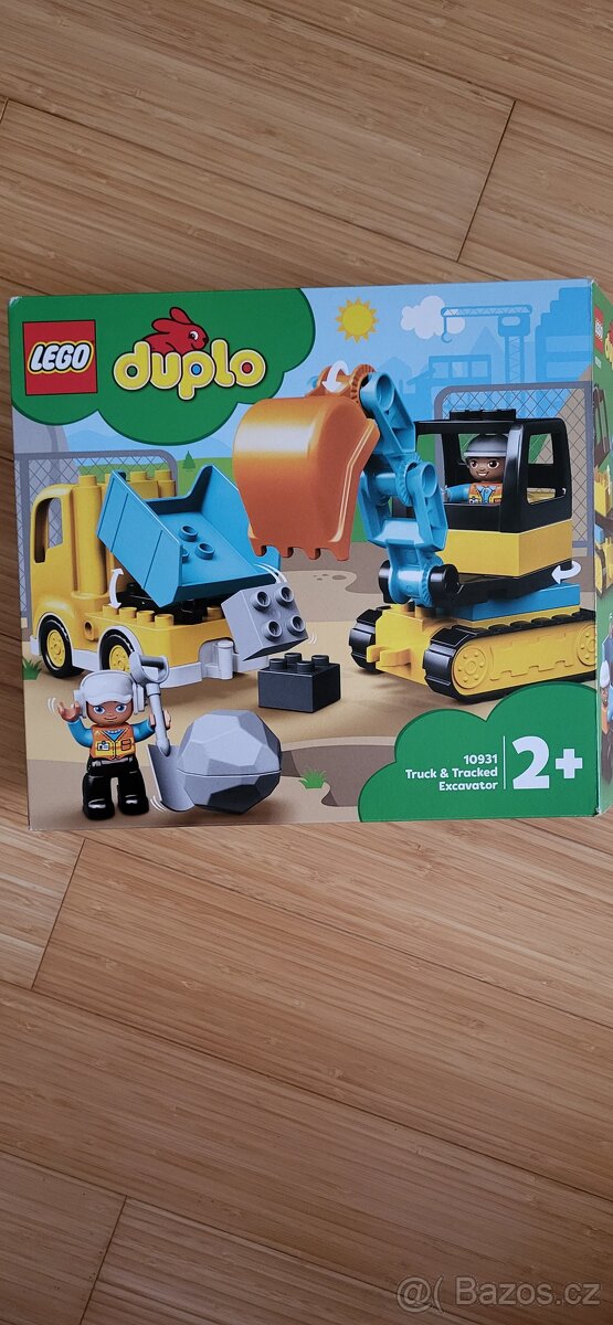 Lego Duplo Naklaďák a pásový bagr