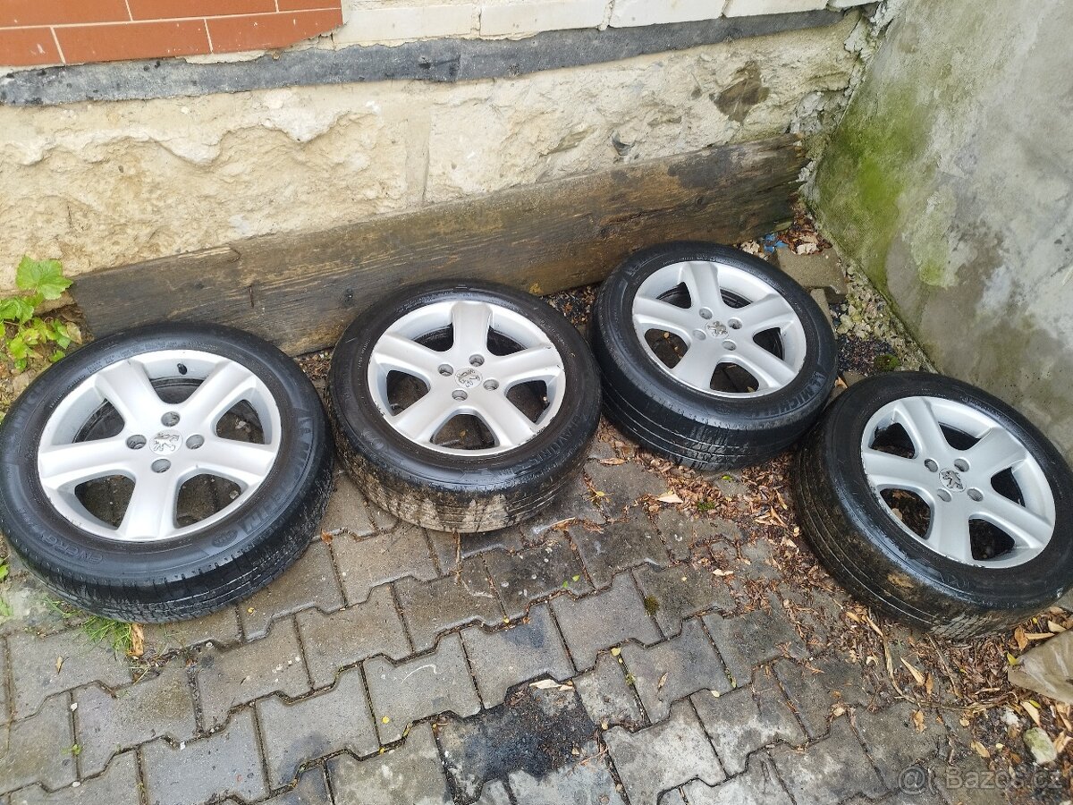 ALU kola 4x108 Peugeot,Citroen R16/205/55