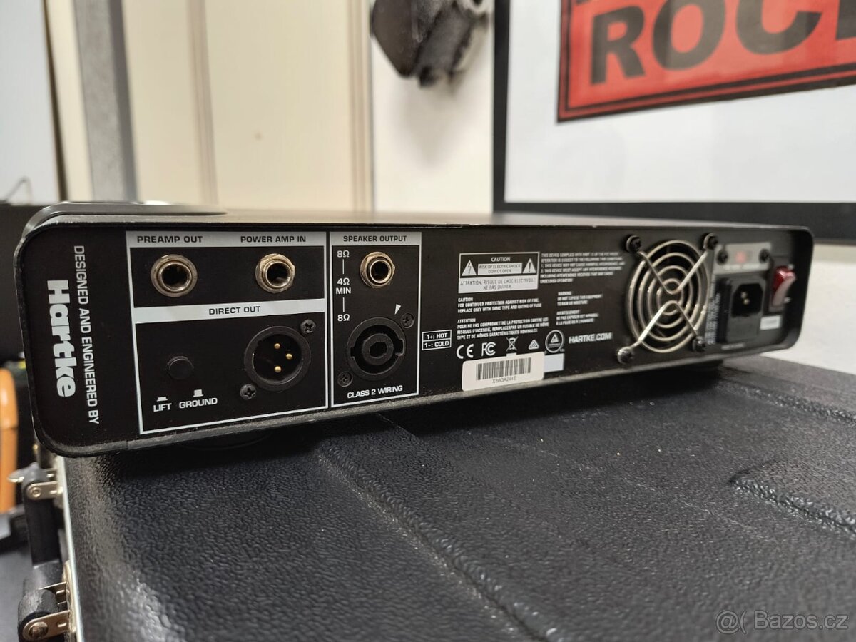 Baskytarový zesilovač Hartke tx600