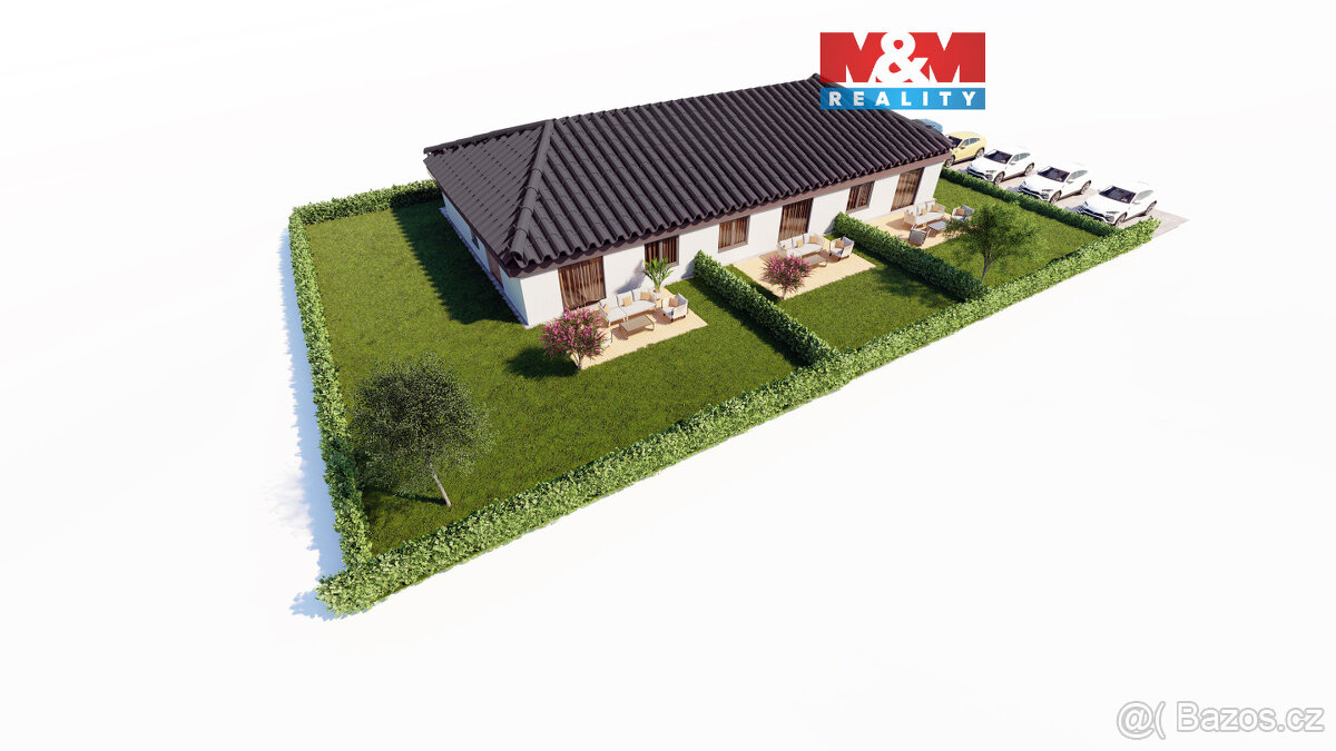 Prodej bytu 3+kk, 86 m² ve výstavbě. Obec Žáky - Štrampouch