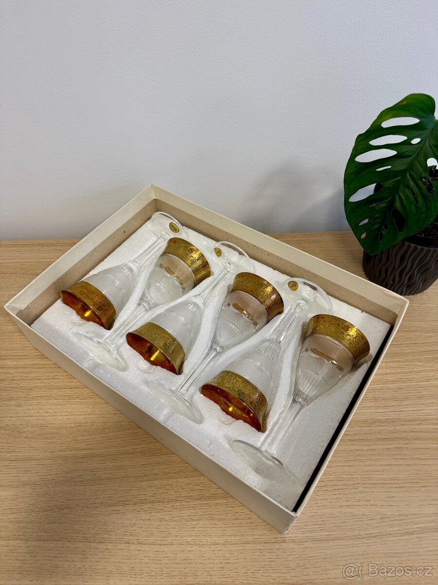 Luxusní skleničky Moser Splendid 120 ml, sada