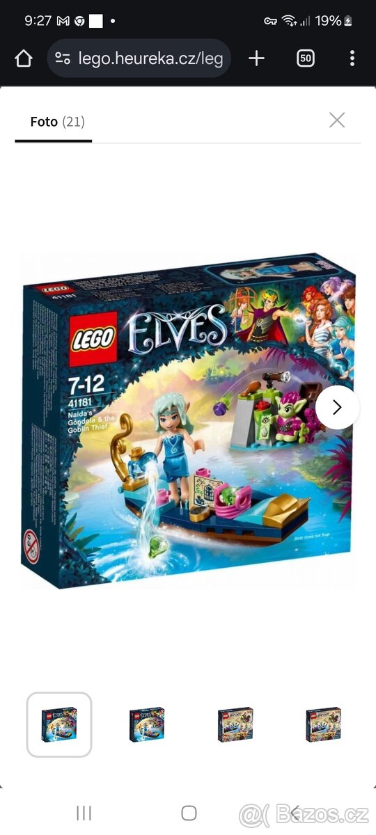 Lego Friends, Naidina gondola a skřetí zloděj , 41181
