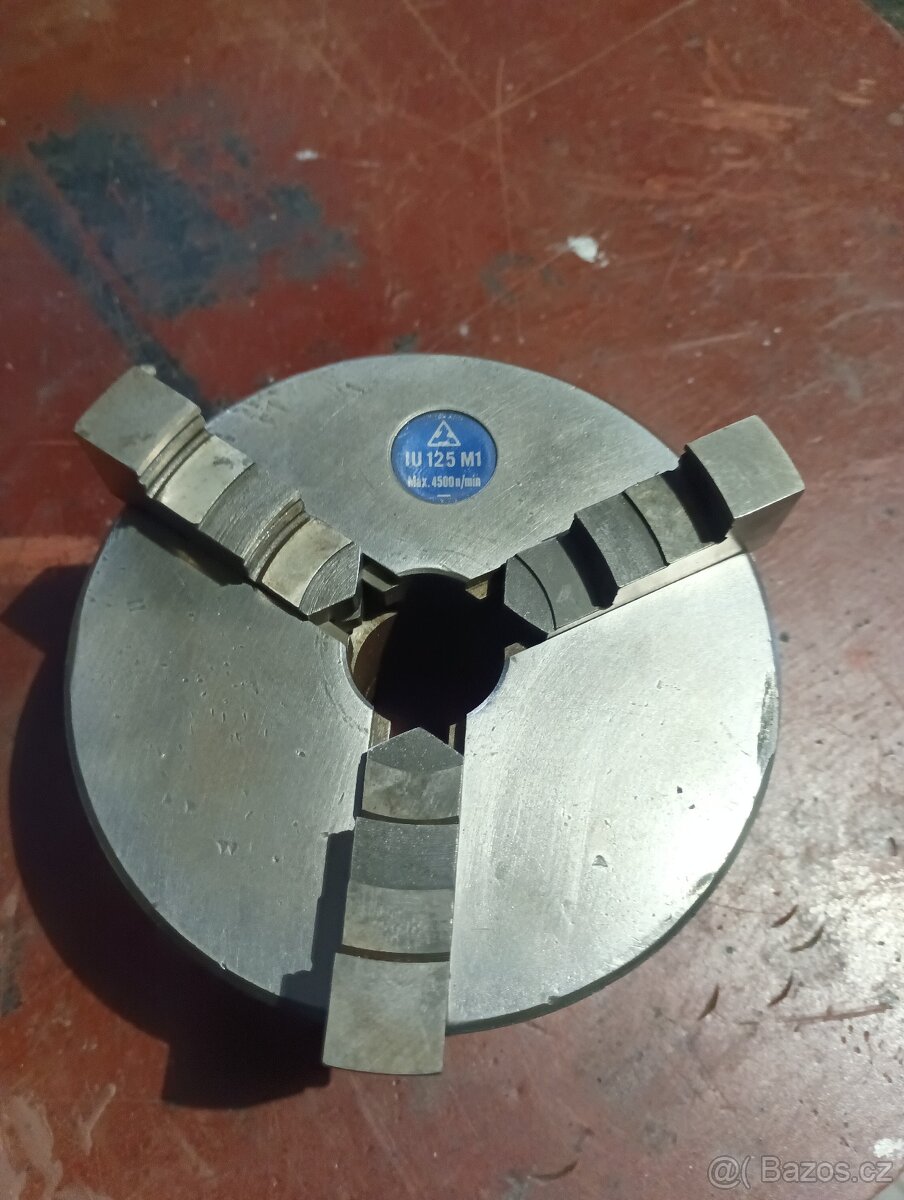 Univerzální sklíčidlo 3 čelisťové 125 mm průměr