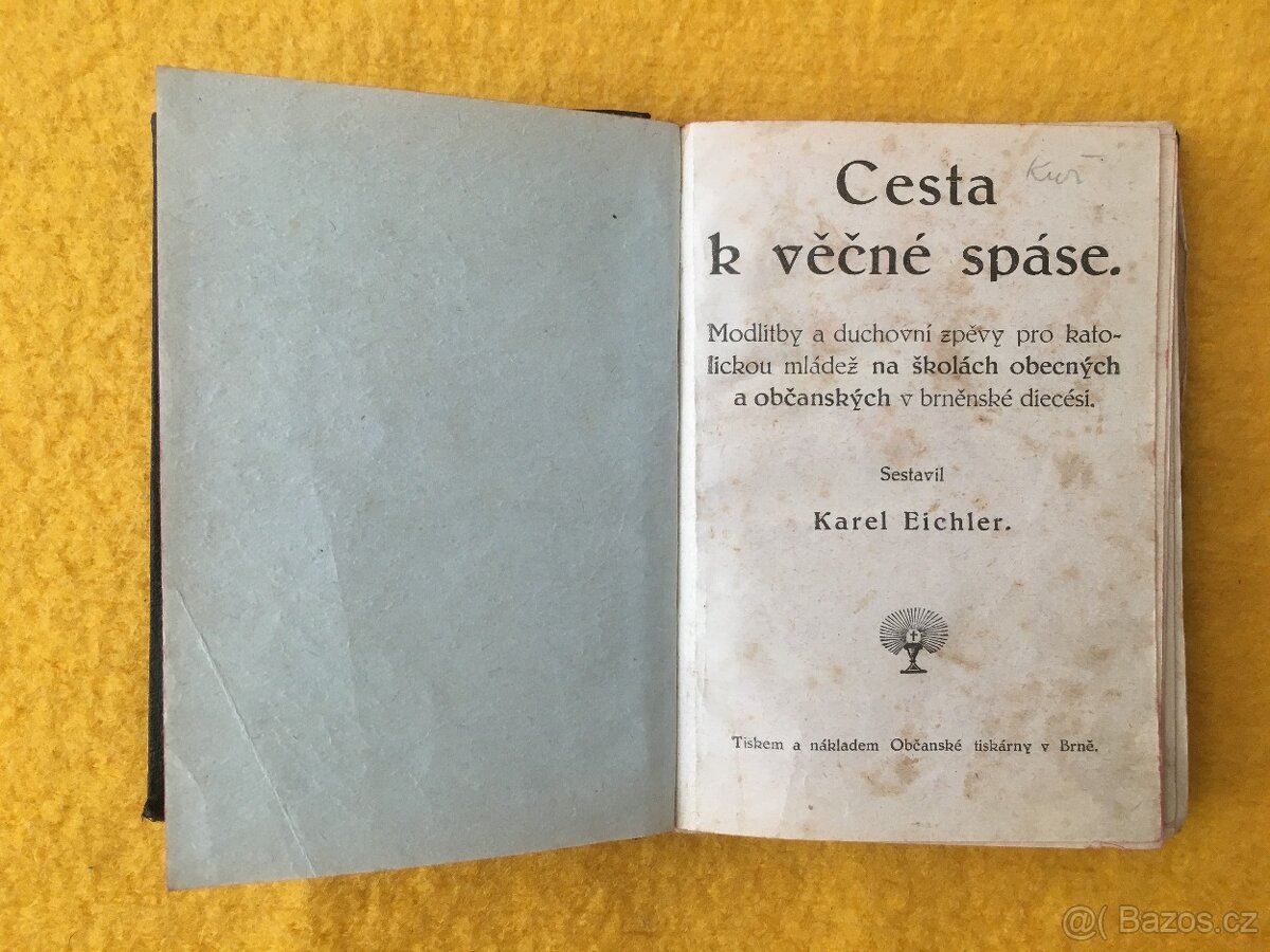 CESTA K VĚČNÉ SPÁSE, ROK 1936