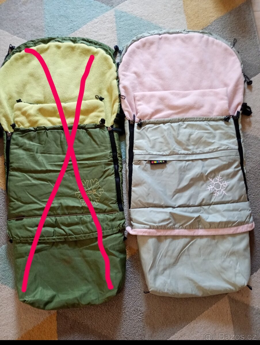 Zimní rostoucí fusak Emitex pro holčičku