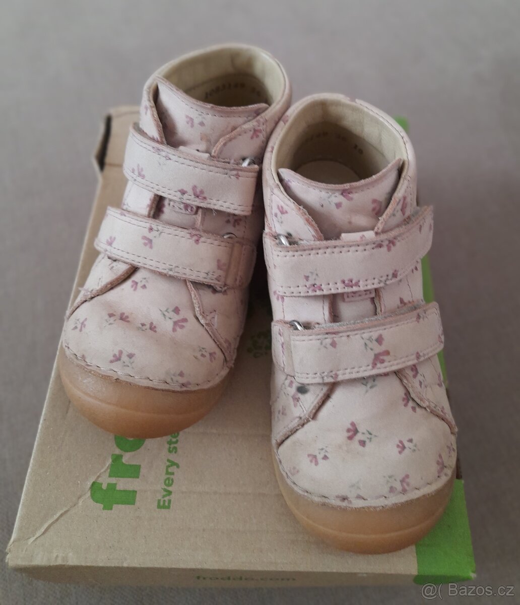 Celokožené botky Froddo, vel. 26