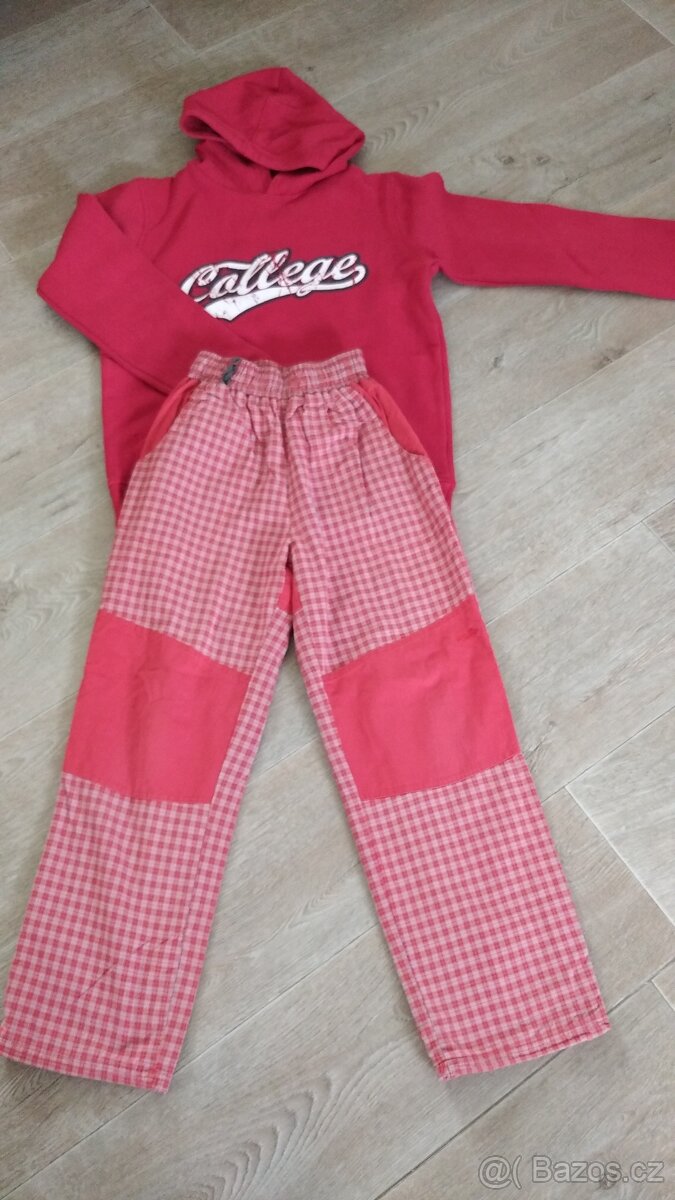 Podšité kalhoty neverest vel.140