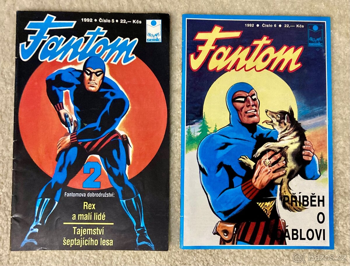 Fantom (1992) nakladatelství Semic-Slovart