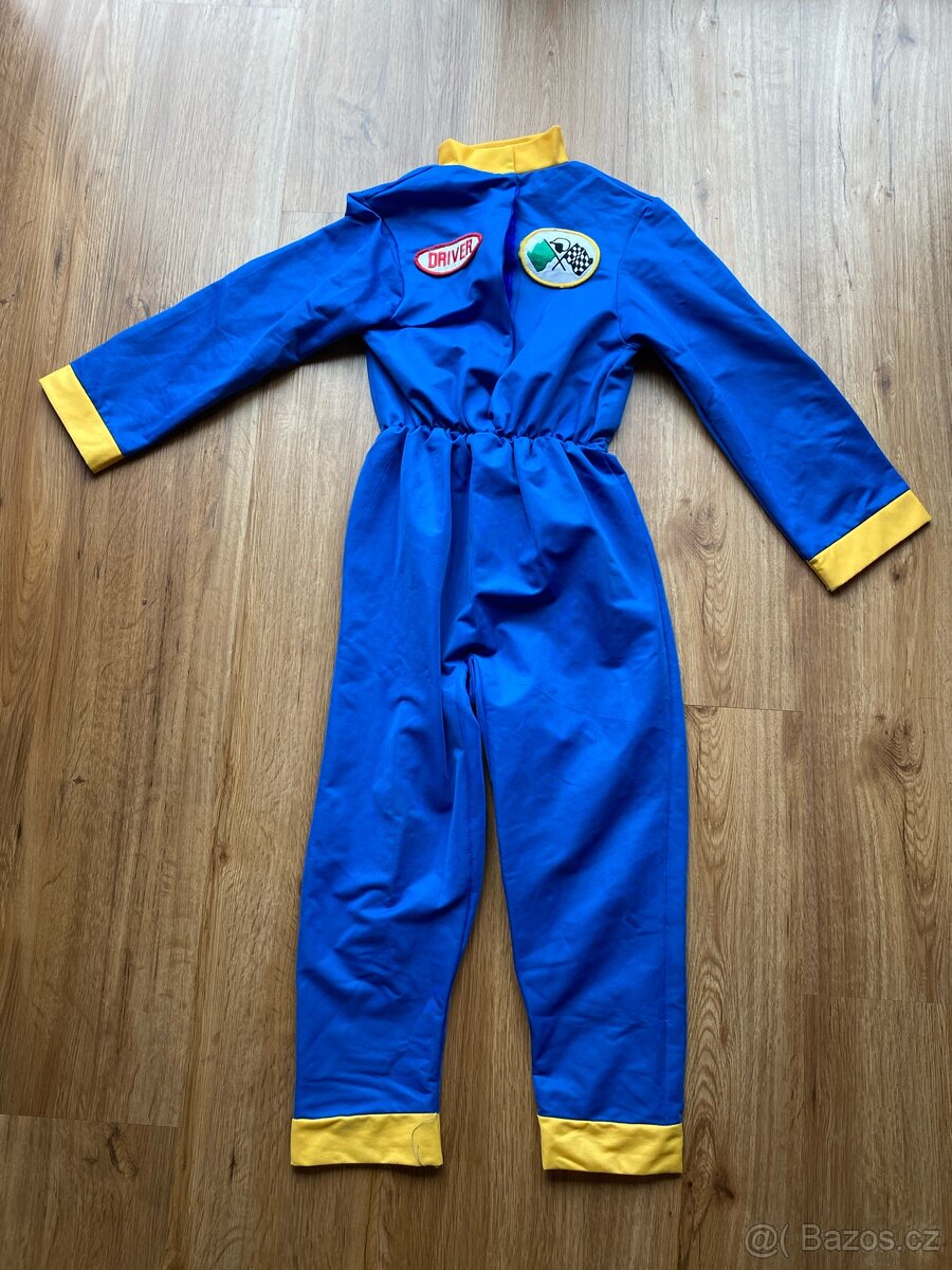 Kostým - opravář aut, formule 1, 128