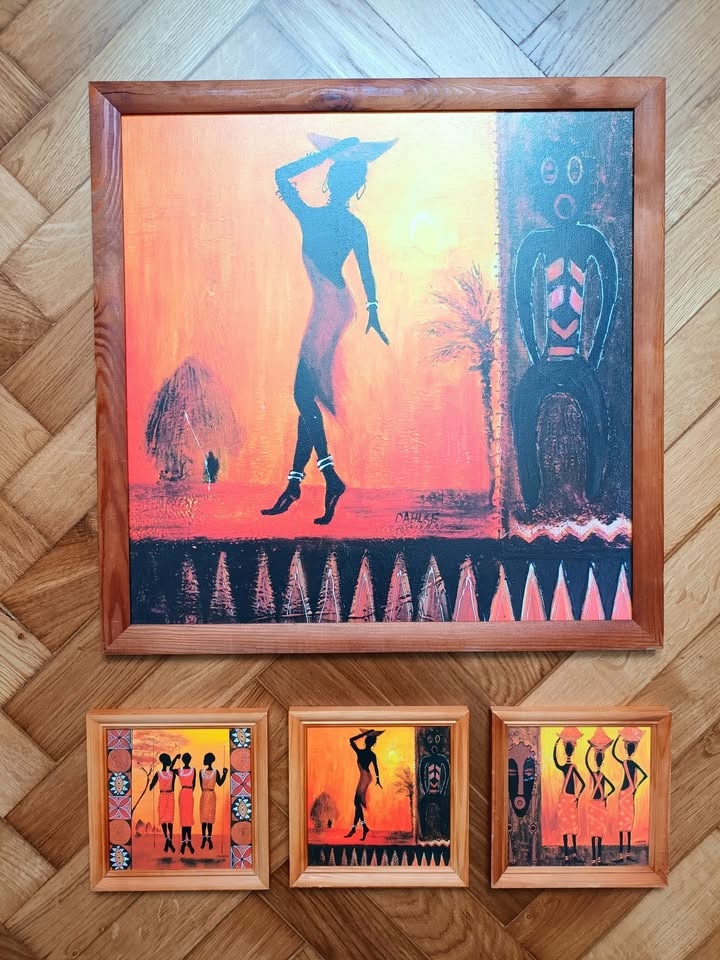 Kolekce obrazů styl Afrika