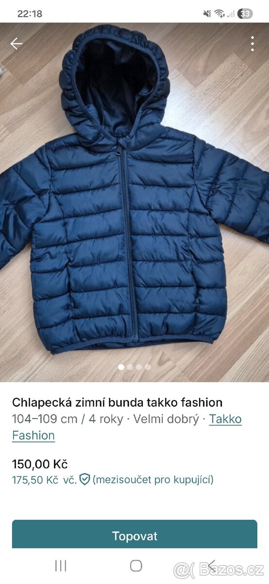 Oblečení chlapec vel 104-110