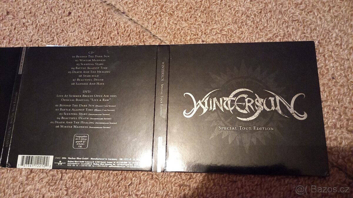 CD + DVD Wintersun - Special Tour Edition Digipack - SLEVA