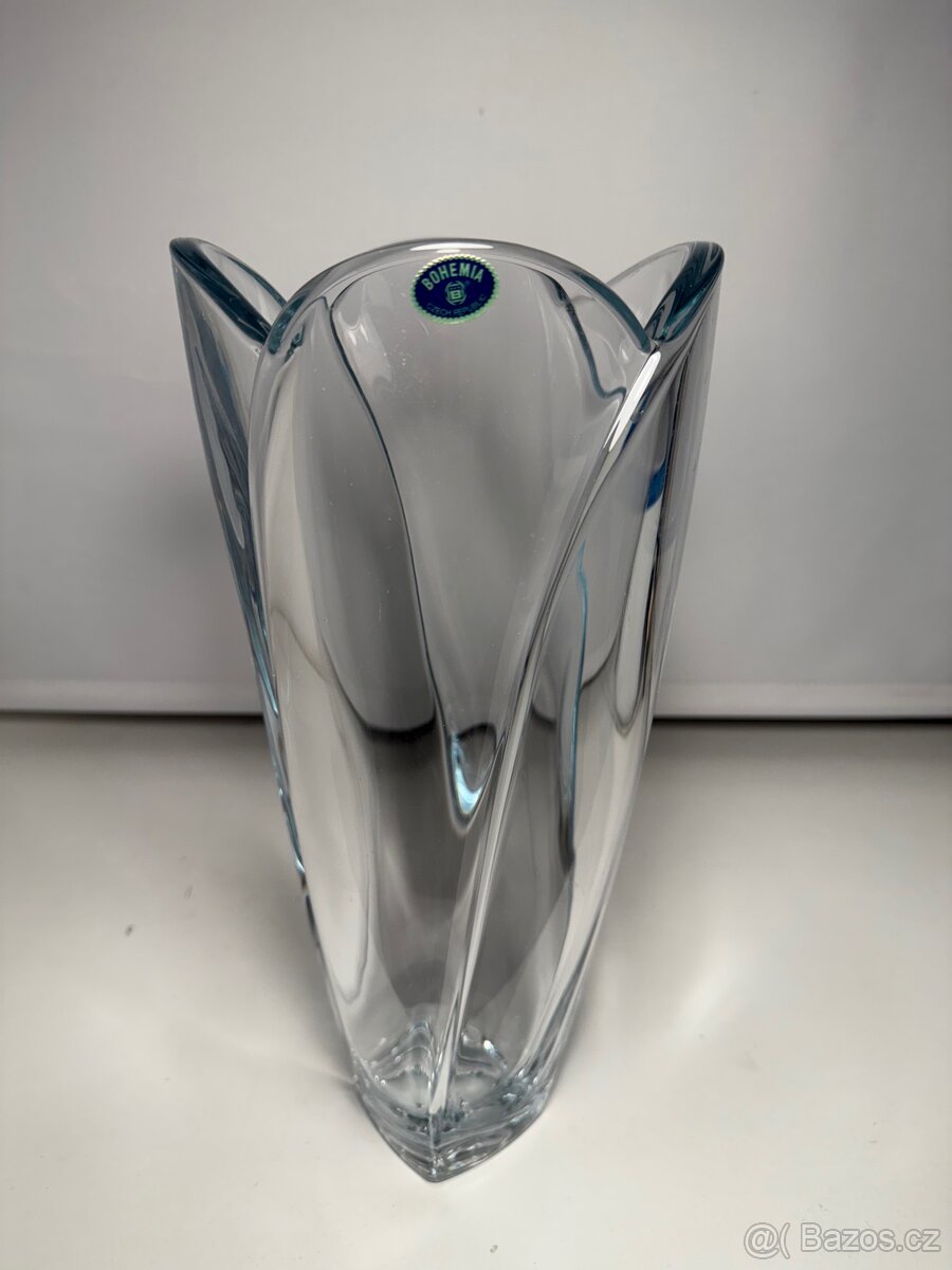 Křišťálová váza CRYSTAL BOHEMIA - GLOBUS 355mm
