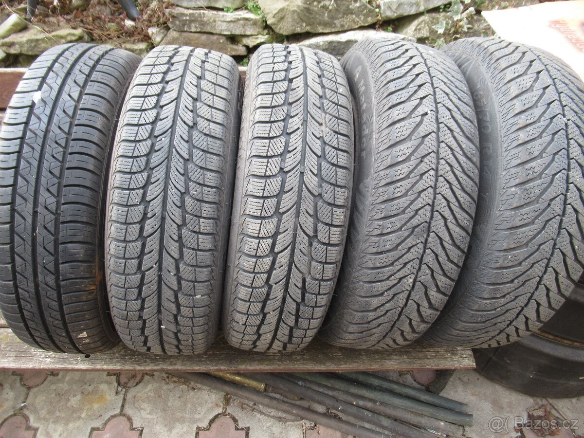 Sada kol 14" plus rezerva Fiat Punto II