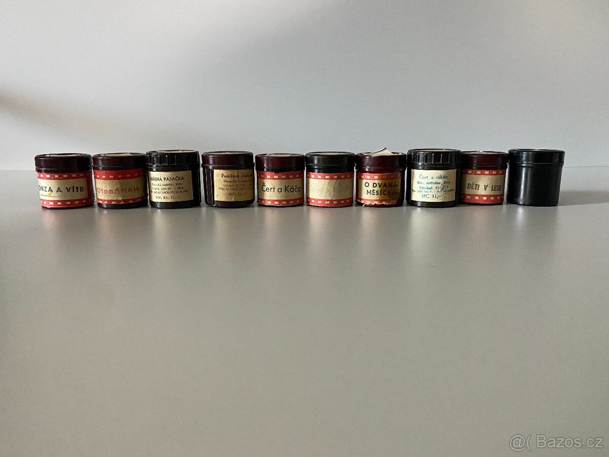 pohádky do promítačky diax retro promítačka pohádky