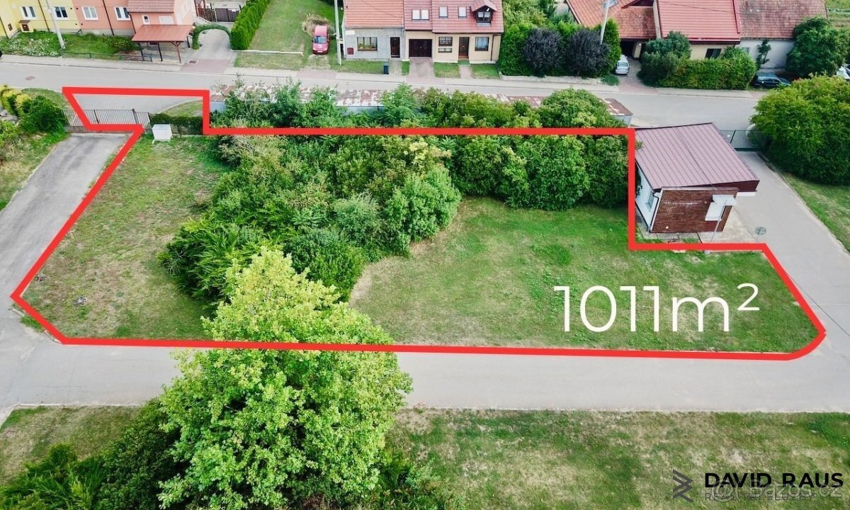 Prodej stavebního pozemku 1011 m2, Troubsko, ev.č. 00256