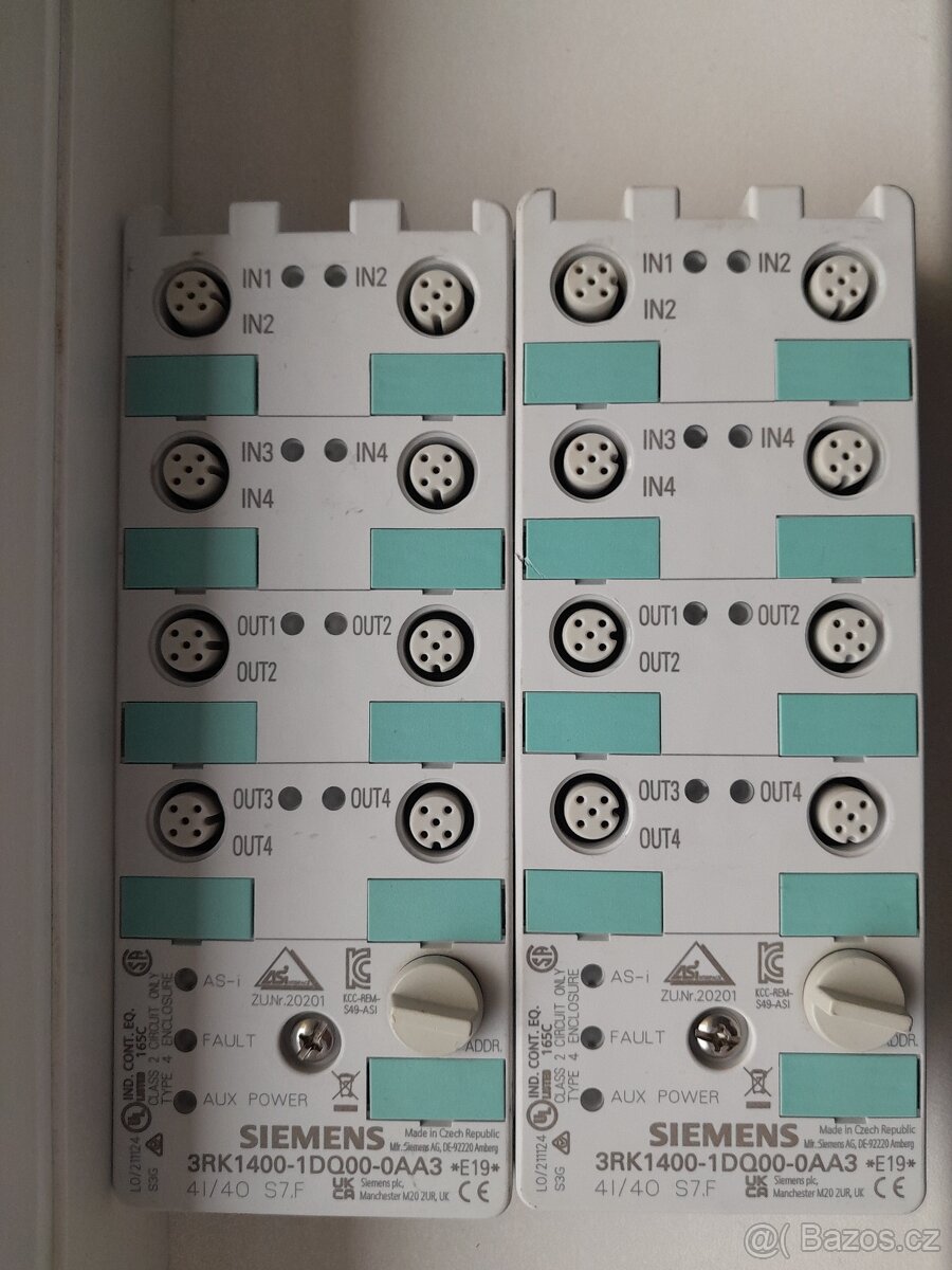 Siemens 3RK1400-1DQ00-0AA3, vstupní/výstupní modul 24 V/DC