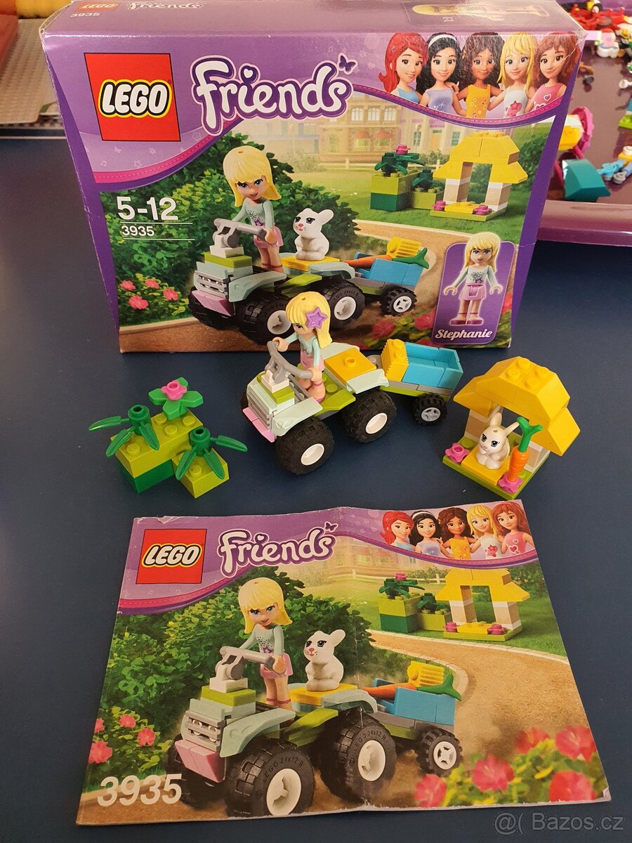 LEGO Friends 3935 Stephanie zachraňuje zvířátka