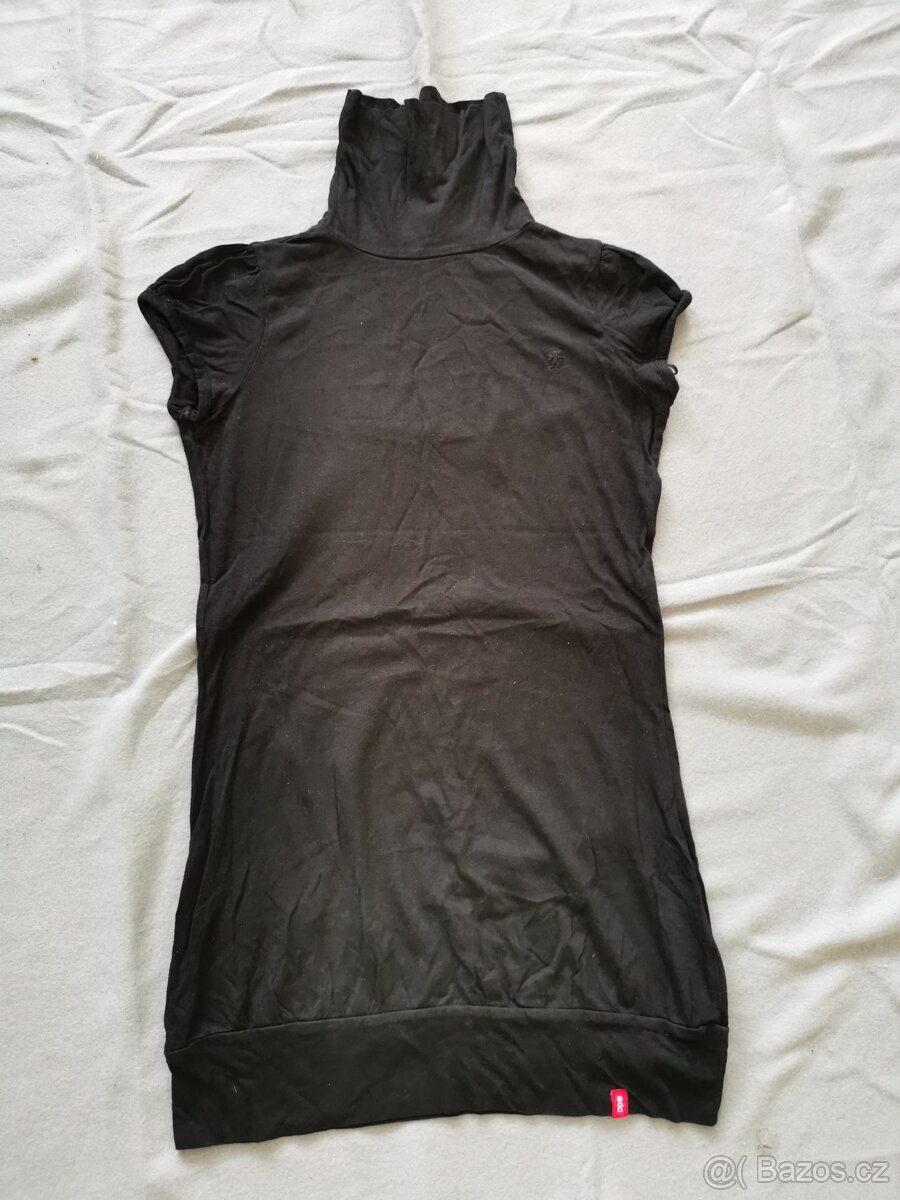 Černé rolákové tričko Esprit (EDC), vel. S
