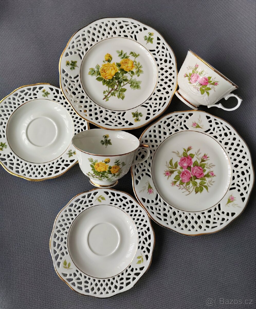 Nádherná porcelánová čajová sada od Arzberg (Arabella)