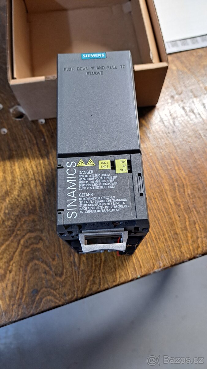 VFD, jistice, stykace Siemens