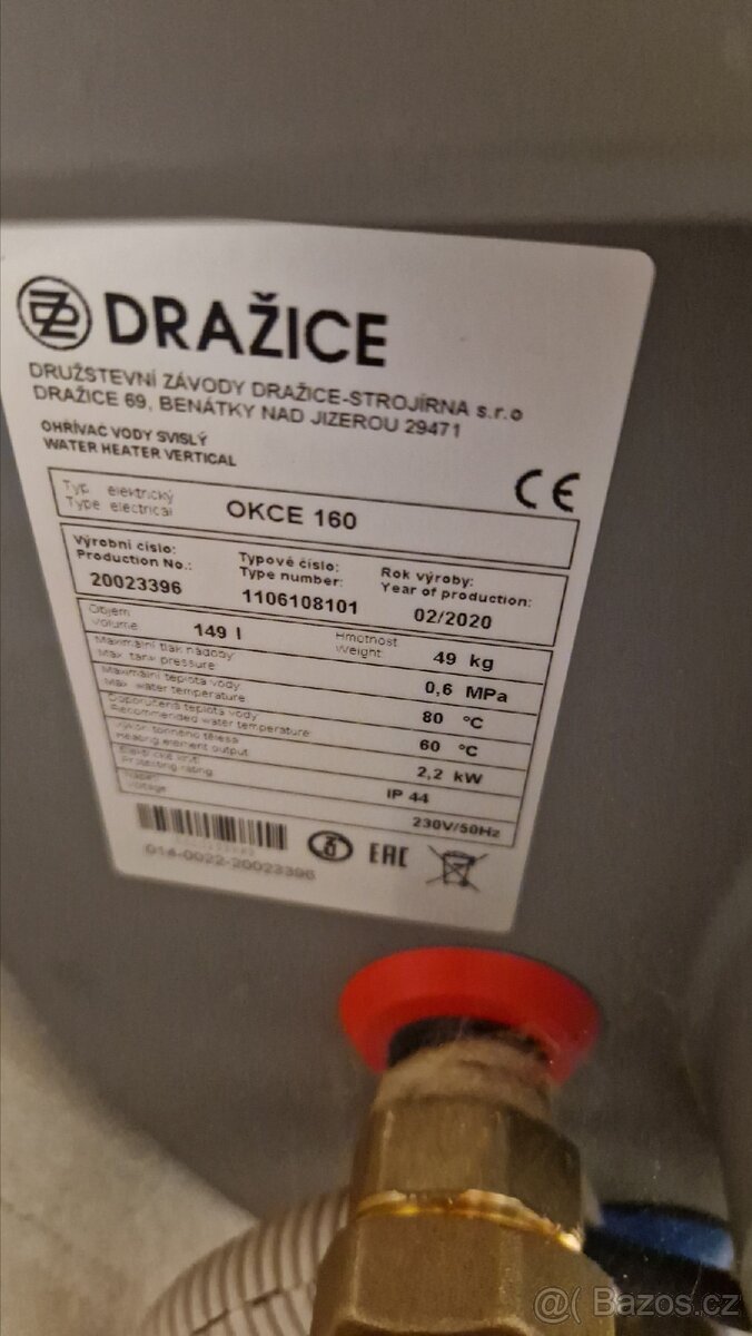 Bojler Dražice OKCE 160