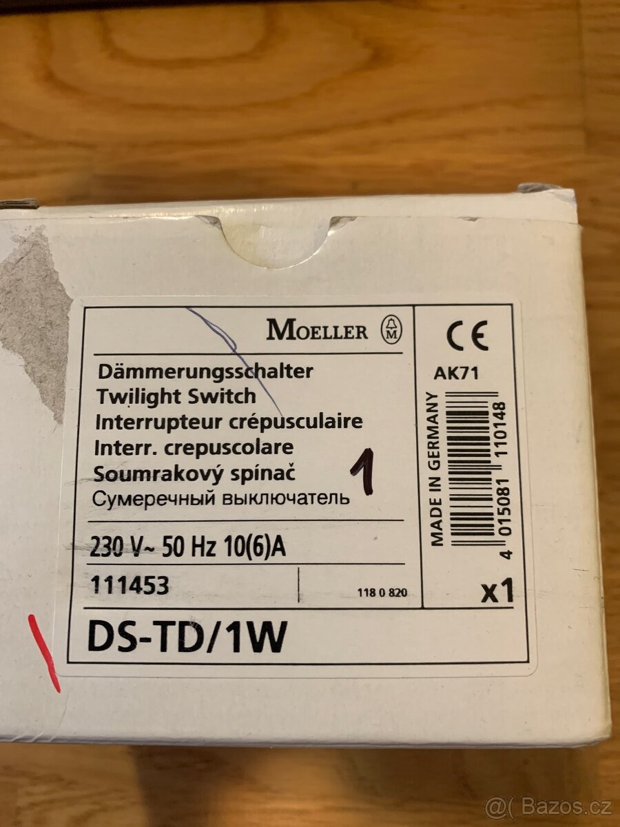 Moeller / Eaton DS-TD/1W 111453 Soumr. spínač s ext.č.