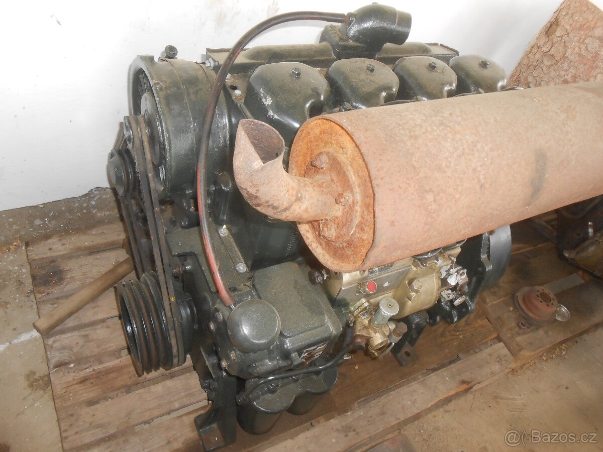 Motor SLAVIA Zetor 4S95 vzduchem chlazený