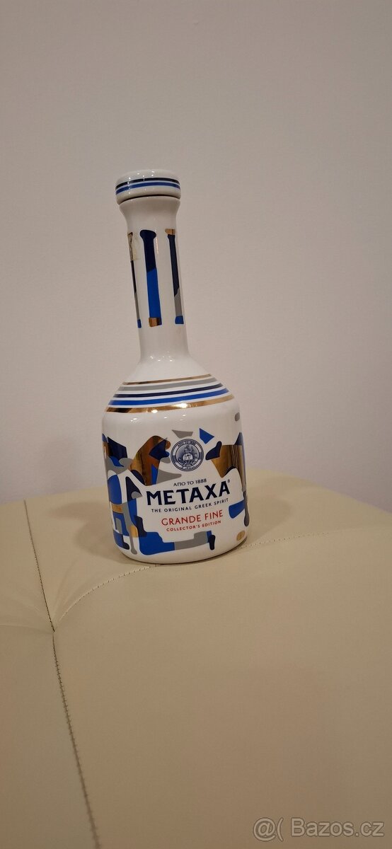 Prodam keramicke lahve z metaxa grand fine
