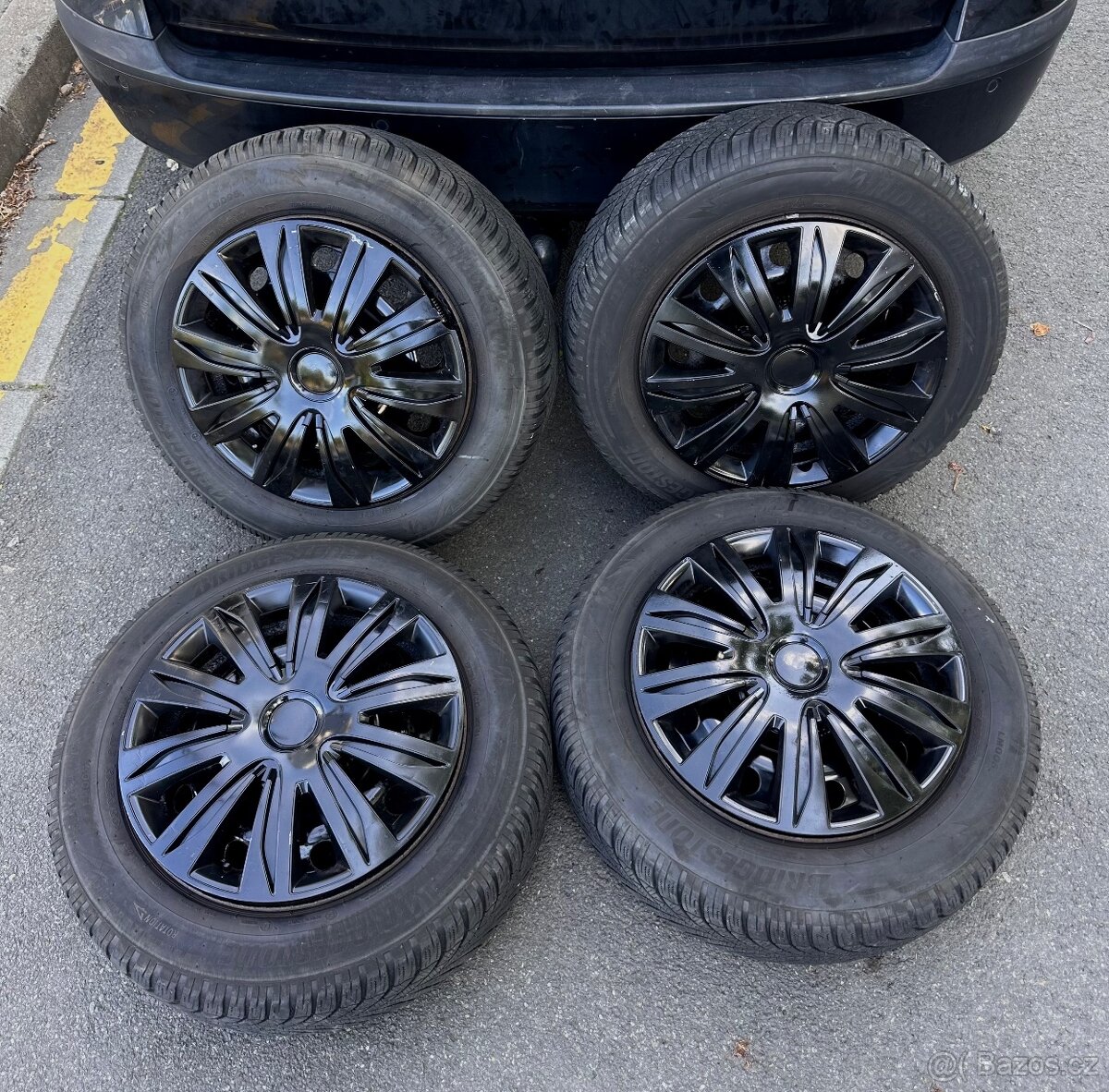 Zimní sada kol bridgestone – 5x112, R15, 195/65/15