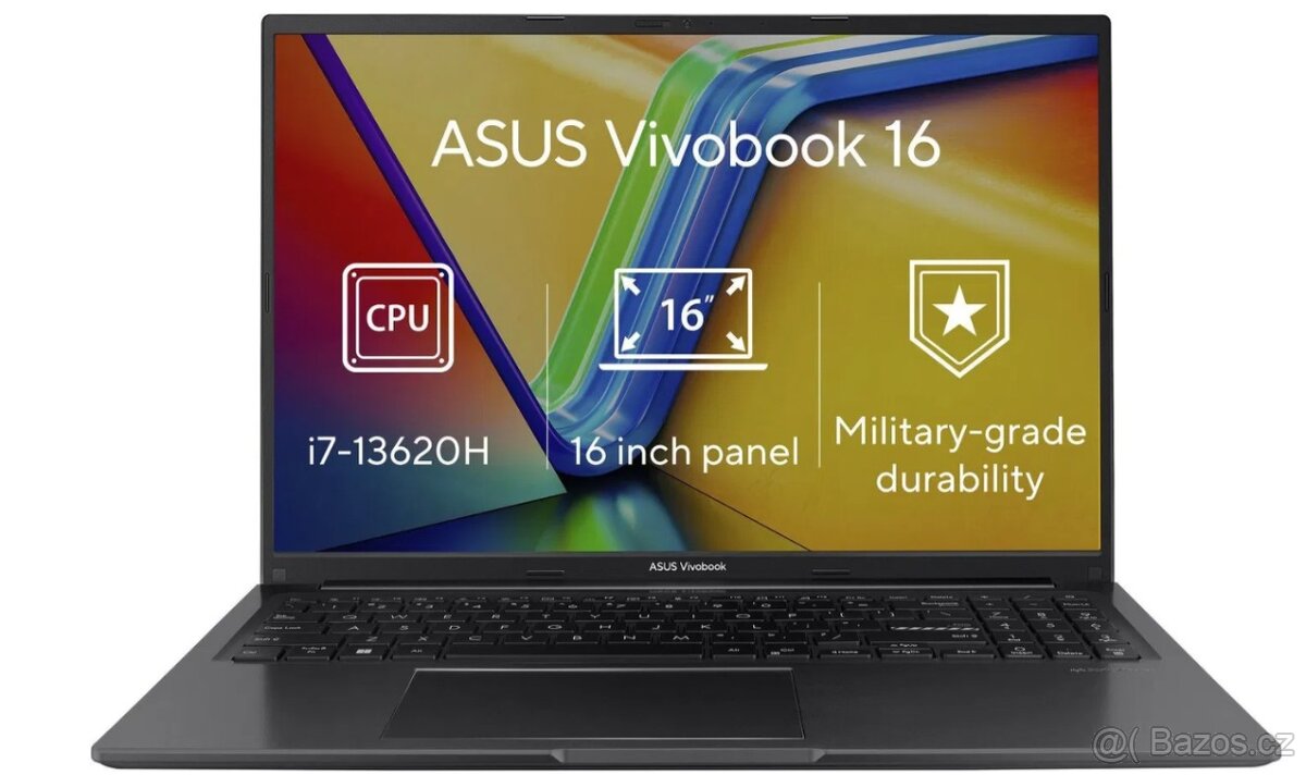Nový notebook ASUS Vivobook 16X -32GB RAM, i7 -50% sleva