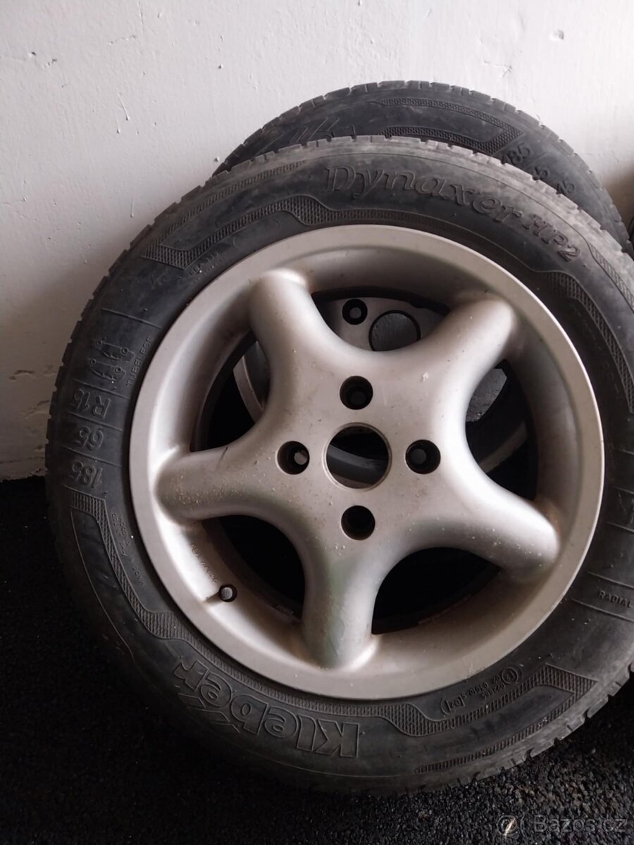 Kola Nissan Almera, letní pneu