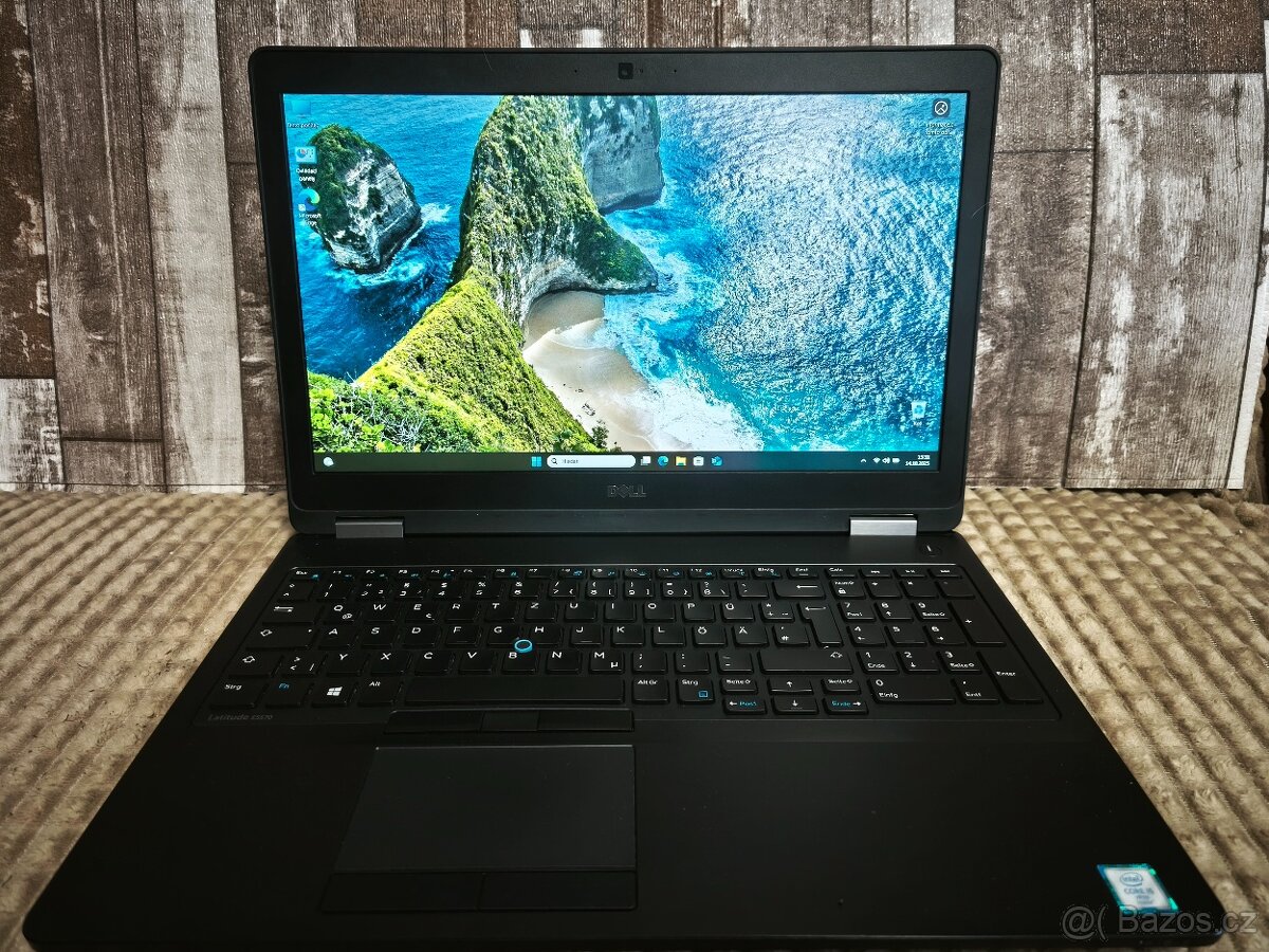 Notebook Dell Latitude E5570 2,4GHz, 16GB RAM, 256GB SSD