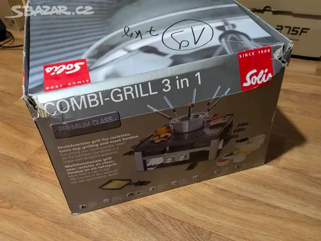 SOLIS Multifunkční gril 3 v 1
