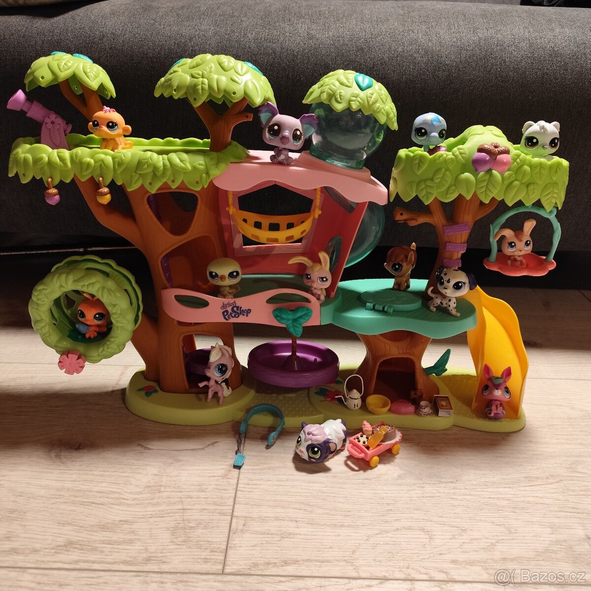 LPS sada stromový domeček zvířátka a doplňky