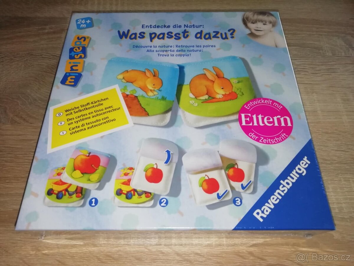 Neotevřená hra pro děti, stále v původní folii