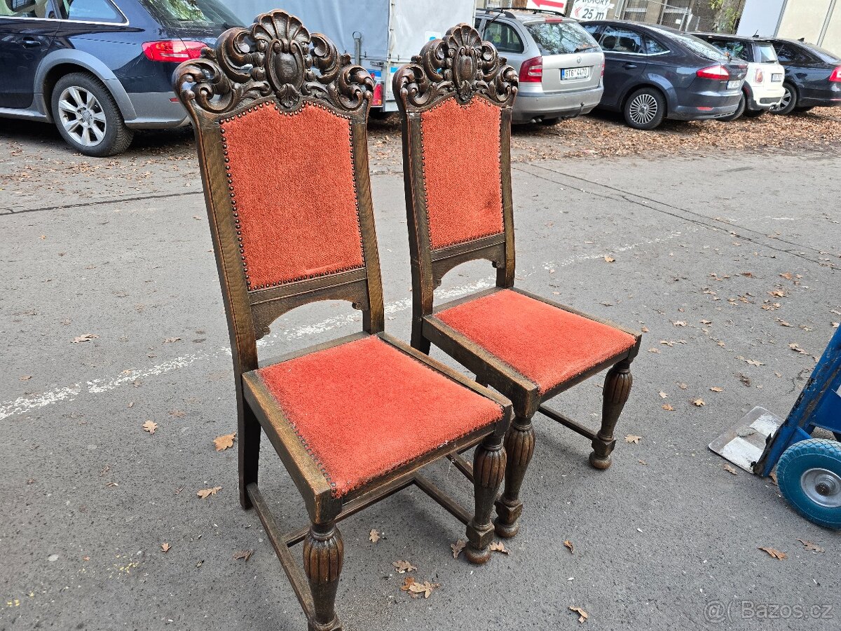 2x Kresla Dub 50x50 výška 50 cm