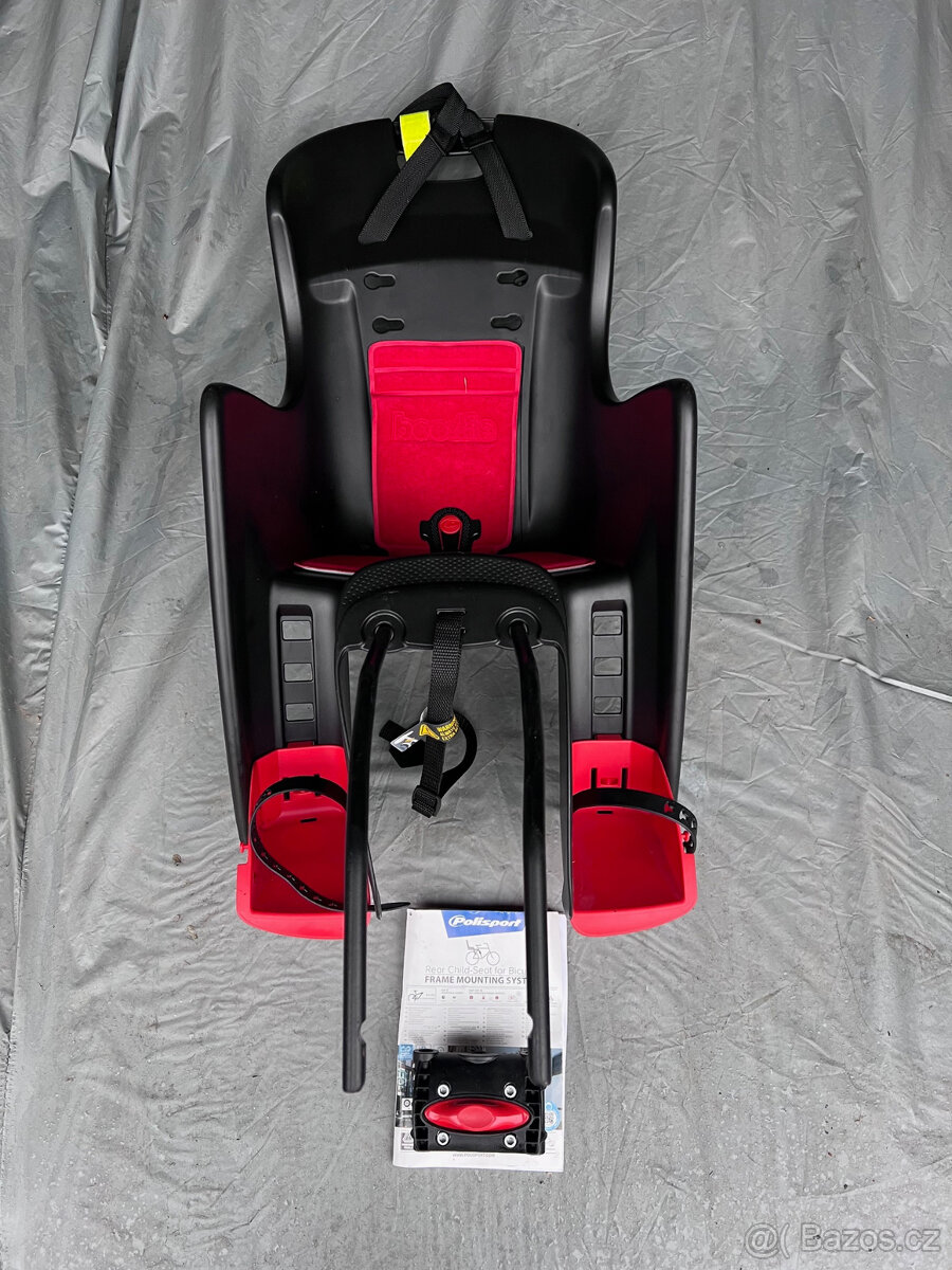 Dětská sedačka POLISPORT Boodie zadní s připevněním na rám