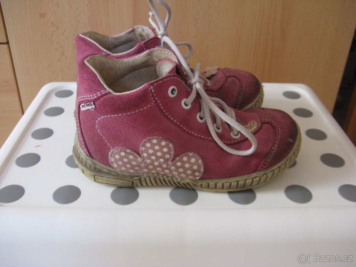 Pegres celoroční boty vel. 25, vnitřní délka 161 mm