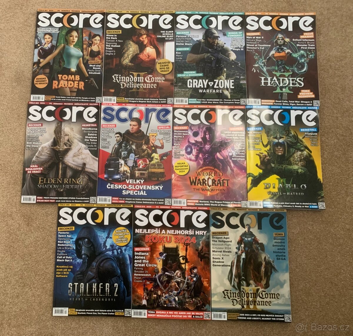 Časopisy Score 361-371
